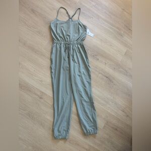 Abercrombie Women's Olive Jumpsuit